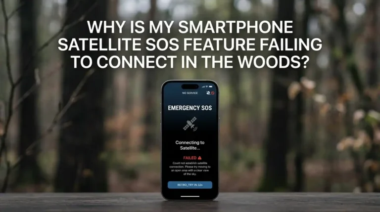 Why Is My Smartphone Satellite SOS Feature Failing To Connect In The Woods?