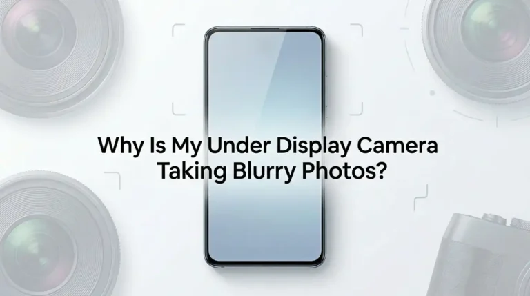 Why Is My Under Display Camera Taking Blurry Photos?