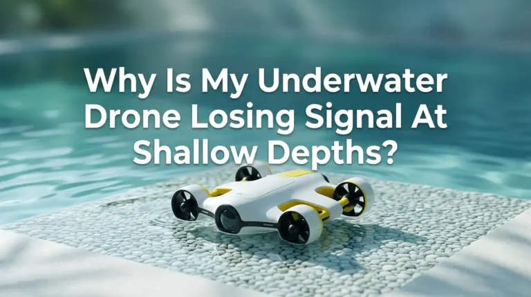 Why Is My Underwater Drone Losing Signal At Shallow Depths?