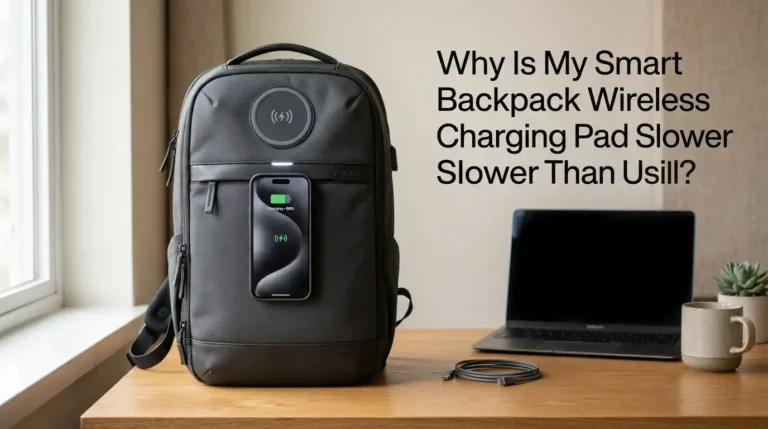 Why Is My Smart Backpack Wireless Charging Pad Slower Than Usual?