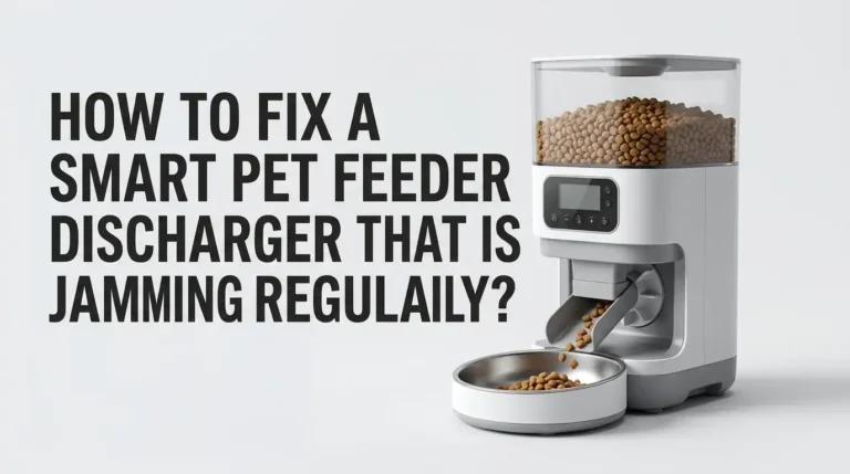 How to Fix a Smart Pet Feeder Discharger That Is Jamming Regularly?
