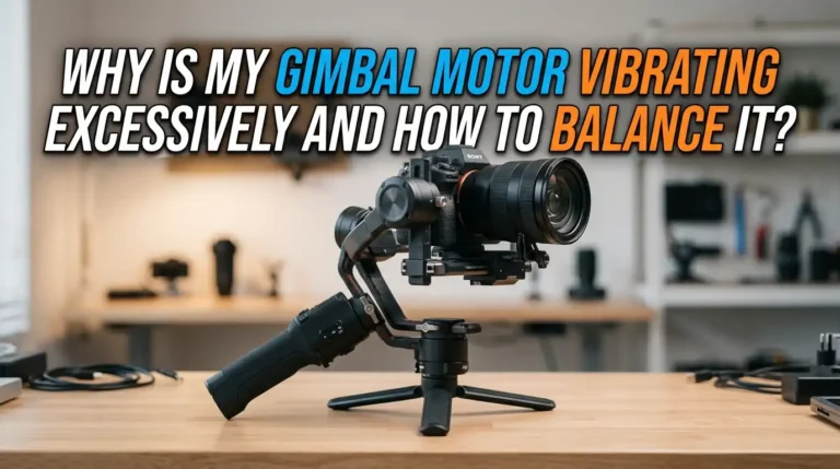 Why Is My Gimbal Motor Vibrating Excessively and How to Balance It?