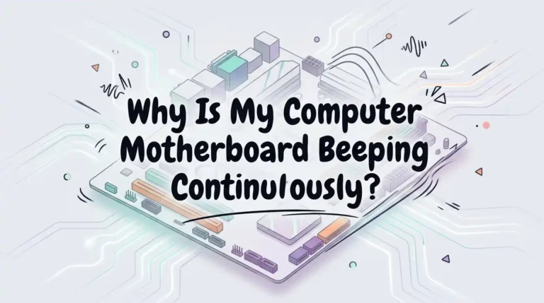 Why Is My Computer Motherboard Beeping Continuously?