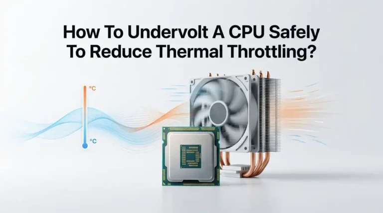 How To Undervolt A CPU Safely To Reduce Thermal Throttling?