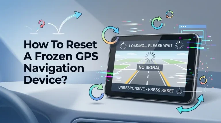 How To Reset A Frozen GPS Navigation Device?