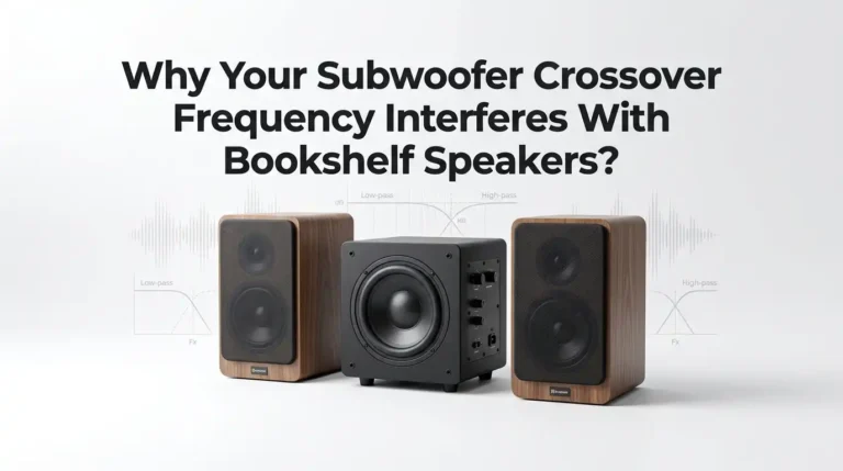 Why Your Subwoofer Crossover Frequency Interferes With Bookshelf Speakers?
