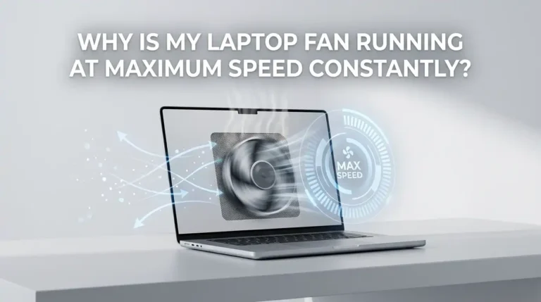 Why Is My Laptop Fan Running At Maximum Speed Constantly?