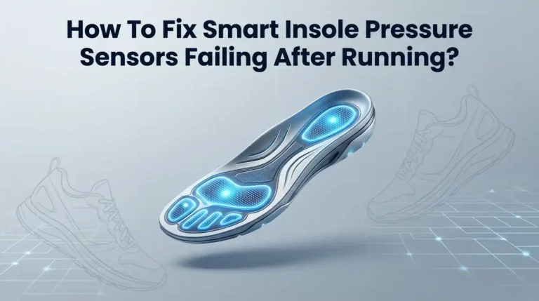 How To Fix Smart Insole Pressure Sensors Failing After Running?