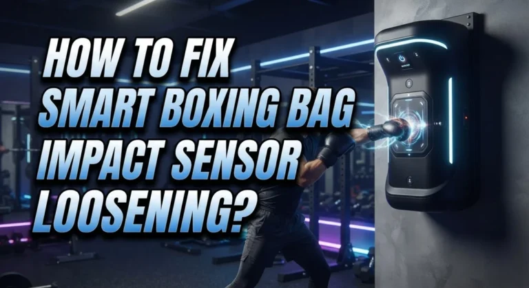 How To Fix Smart Boxing Bag Impact Sensor Loosening?