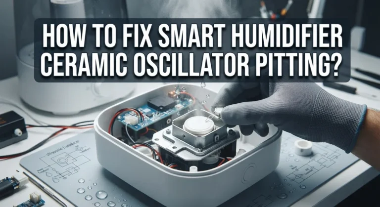 How To Fix Smart Humidifier Ceramic Oscillator Pitting?