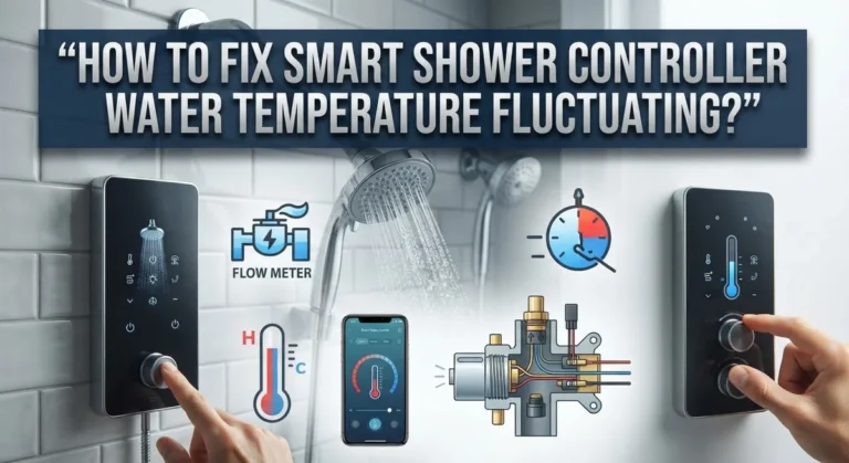 How To Fix Smart Shower Controller Water Temperature Fluctuating?