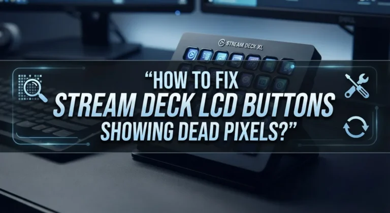 How To Fix Stream Deck LCD Buttons Showing Dead Pixels?