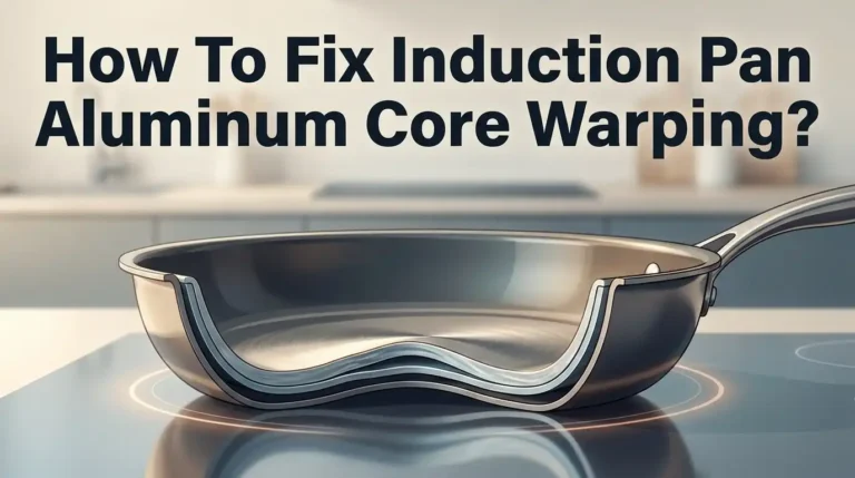 How To Fix Induction Pan Aluminum Core Warping?